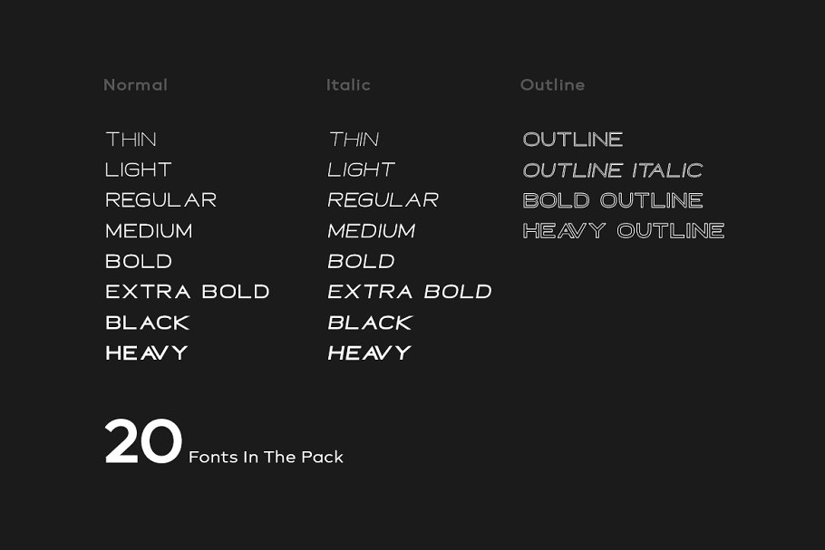 Neon Thin Italic Font preview